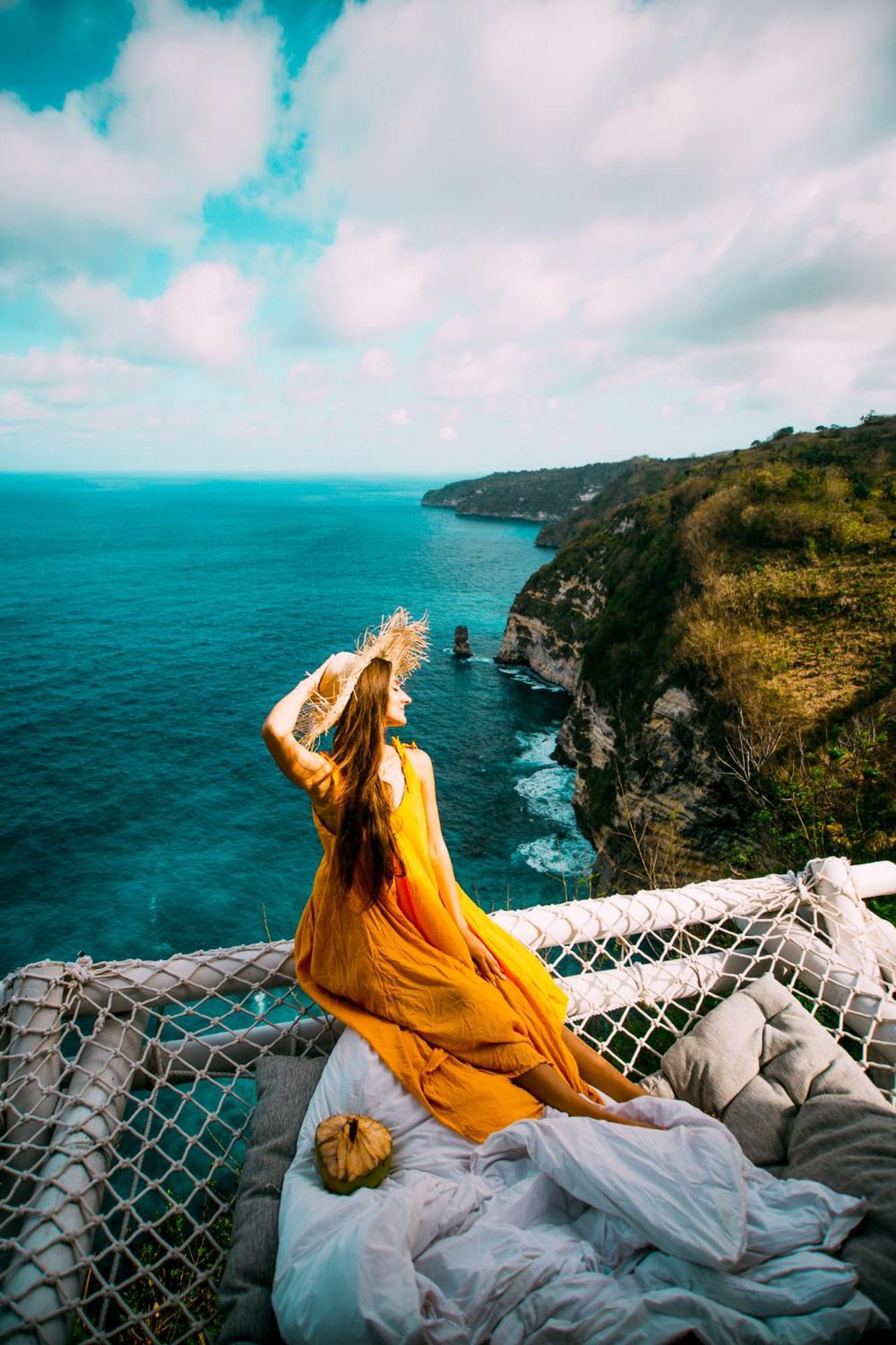 Tropical Glamping Nusa Penida Diamond Beach - Cliff Side Edge Pelilit ภายนอก รูปภาพ